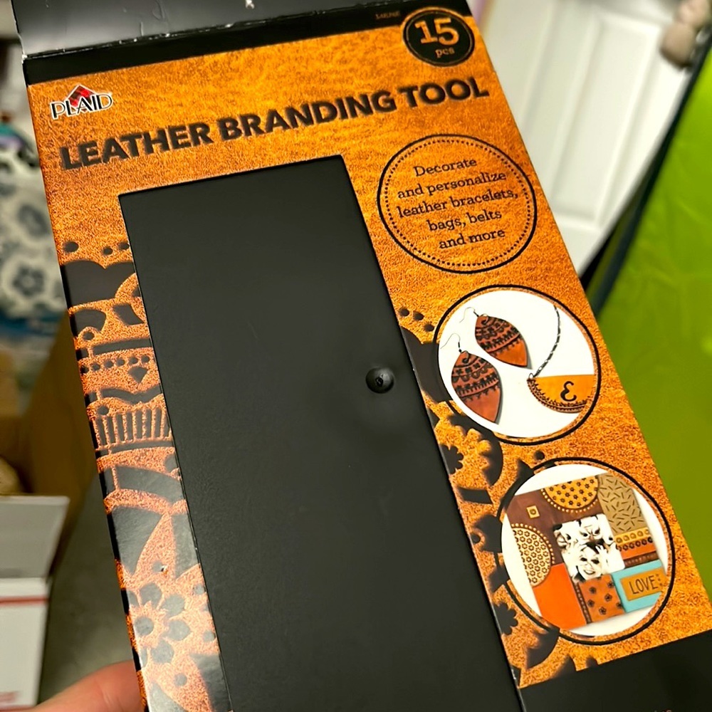 PLAID Leather Branding Tool 15 pcs set